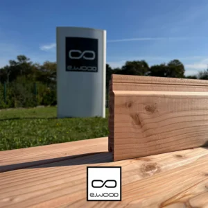 BARDAGE BOIS DOUGLAS PURGÉ D'AUBIER 95% - NON TRAITÉ NATUREL - IVAR 20*125*LONG.DISPONIBLE - Zoom img