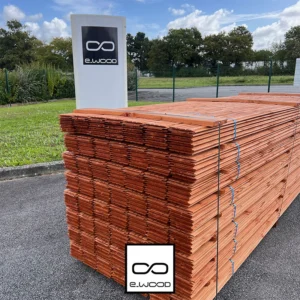 BARDAGE BOIS DOUGLAS CLASSE 3.1 ROSE DOUGLAS - LARS 21*132*LONG.DISPONIBLE - Packaging img