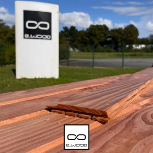 BARDAGE BOIS DOUGLAS CLASSE 3.1 ROSE DOUGLAS - LARS 21*132*LONG.DISPONIBLE - Zoom2 img