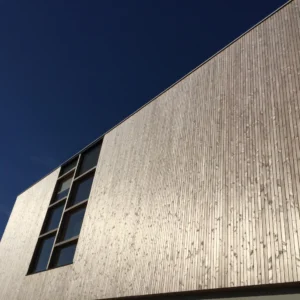 BARDAGE BOIS DOUGLAS CLASSE 3.1 ROSE DOUGLAS - ASLOG1 20*125*LONG.DISPONIBLE - Ambiance1 img