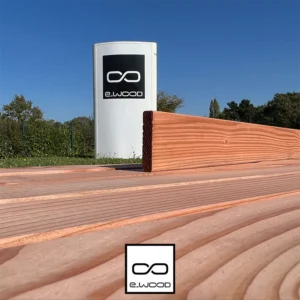 BARDAGE BOIS DOUGLAS CLASSE 3.2 ROSE DOUGLAS - KARL 21*90*LONG.DISPONIBLE - Zoom img