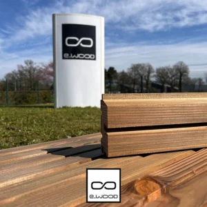 BARDAGE BOIS DOUGLAS CLASSE 3.2 BRUN - ASBJORN 26*130*4000 - Zoom img