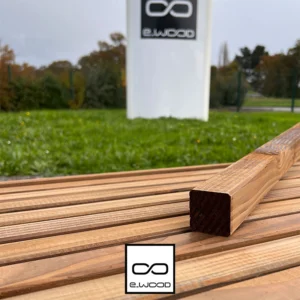 BARDAGE BOIS DOUGLAS CLASSE 3.2 BRUN - KARL1 40*40*LONG.DISPONIBLE - Zoom img