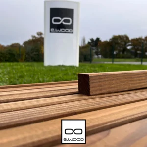 BARDAGE BOIS DOUGLAS CLASSE 3.2 BRUN - KARL1 40*40*LONG.DISPONIBLE - Zoom2 img