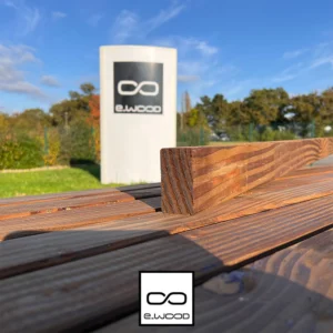 BARDAGE BOIS DOUGLAS CLASSE 3.2 BRUN - KARL2 40*70*LONG.DISPONIBLE - Zoom img