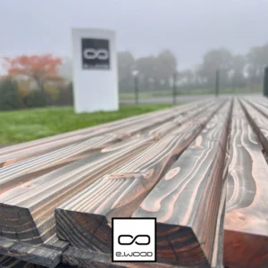 BARDAGE BOIS DOUGLAS CLASSE 3.2 GRIS PRÉ VIEILLI - THORGUNN 40*105*LONG.DISPONIBLE - Ambiance6 img