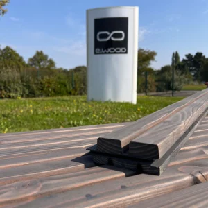 BARDAGE BOIS DOUGLAS CLASSE 3.1 GRIS INTEMPOREL - AAGE 40*105*LONG.DISPONIBLE - Zoom2 img