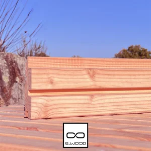 BARDAGE BOIS DOUGLAS CLASSE 3.1 ROSE DOUGLAS - AAGE 40*105*LONG.DISPONIBLE - Zoom img