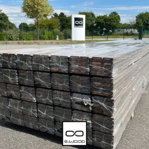 BARDAGE BOIS DOUGLAS CLASSE 3.1 GRIS PATINE - ASBJORN 26*130*4000 - Ambiance6 img