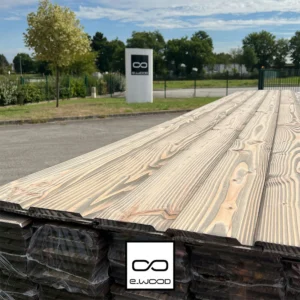 BARDAGE BOIS DOUGLAS CLASSE 3.1 GRIS PATINE - LARS 21*132*LONG.DISPONIBLE - Packaging img