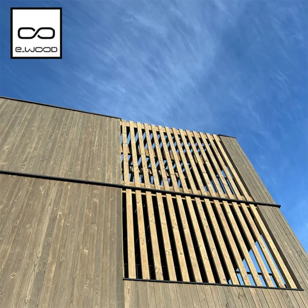 BARDAGE BOIS DOUGLAS CLASSE 3.2 GRIS PRÉ VIEILLI - LARS 20*125*LONG.DISPONIBLE - Ambiance2 img