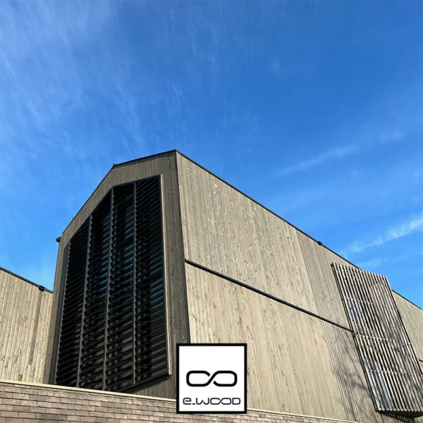 BARDAGE BOIS DOUGLAS CLASSE 3.2 GRIS PRÉ VIEILLI - IVAR 20*125*LONG.DISPONIBLE - Ambiance1 img