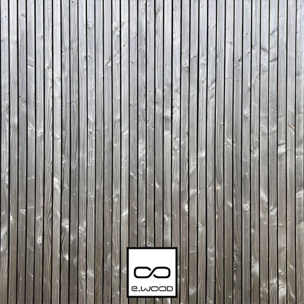 BARDAGE BOIS DOUGLAS CLASSE 3.2 GRIS PRÉ VIEILLI - KARL MIX 21*385*LONG.DISPONIBLE - Ambiance1 img