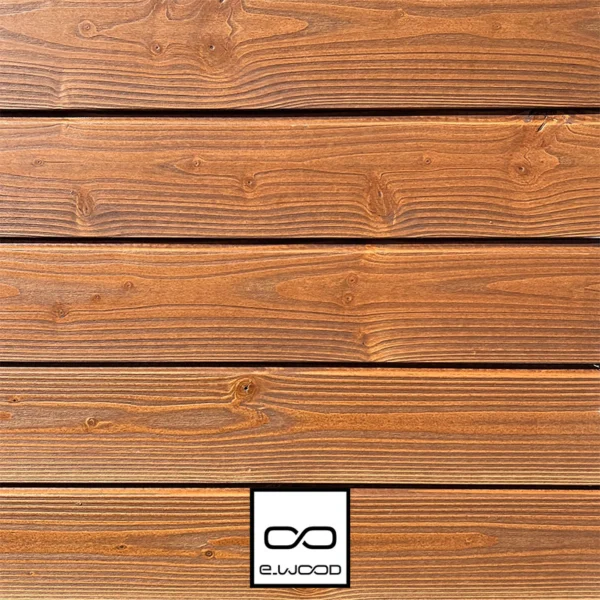 BARDAGE BOIS DOUGLAS CLASSE 3.1 SATURÉ TON BOIS HAVANE - IVAR 20*125*LONG.DISPONIBLE - Packshot1 img