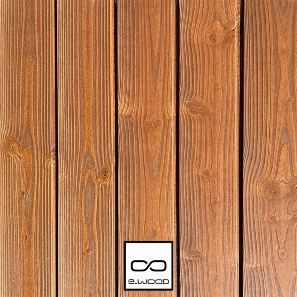 BARDAGE BOIS DOUGLAS CLASSE 3.1 SATURÉ TON BOIS HAVANE - IVAR 20*125*LONG.DISPONIBLE - Packshot2 img