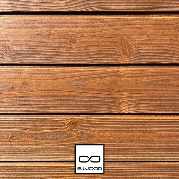 BARDAGE BOIS DOUGLAS CLASSE 3.1 SATURÉ TON BOIS BRUN (HAVANE) - IVAR 20*125*LONG.DISPONIBLE - Packshot3 img