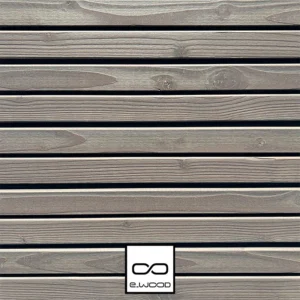 BARDAGE DOUGLAS SATURÉ GRIS FUSAIN - ASLOG 26*122