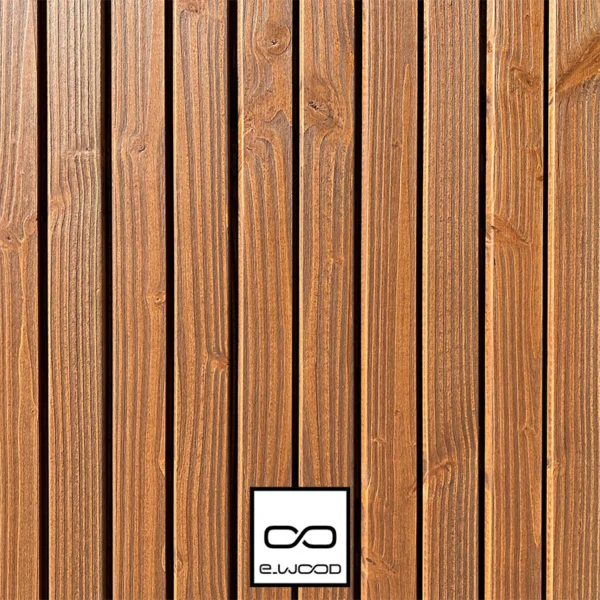 BARDAGE BOIS DOUGLAS CLASSE 3.1 SATURÉ TON BOIS HAVANE - ASLOG 26*122*LONG.DISPONIBLE - Packshot2 img