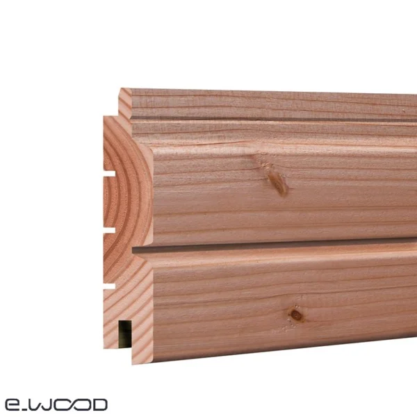 BARDAGE BOIS DOUGLAS CLASSE 3.1 SATURÉ TON BOIS DOUGLAS AUTHENTIC - ASLOG 26*122*LONG.DISPONIBLE - Zoom img