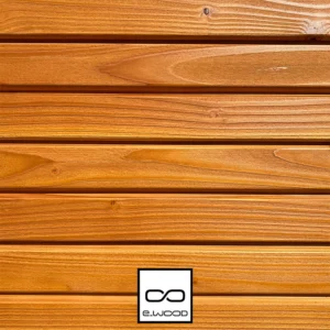 BARDAGE BOIS DOUGLAS CLASSE 3.1 SATURÉ TON BOIS AMBRÉ (MIEL HONEY) - ASLOG 27*125*LONG.DISPONIBLE - Packshot3 img