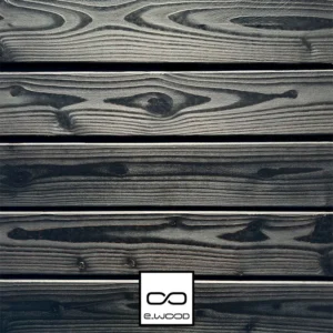 BARDAGE BOIS DOUGLAS CLASSE 3.1 SATURÉ NOIR CHARBON - IVAR 20*125*LONG.DISPONIBLE - Packshot1 img