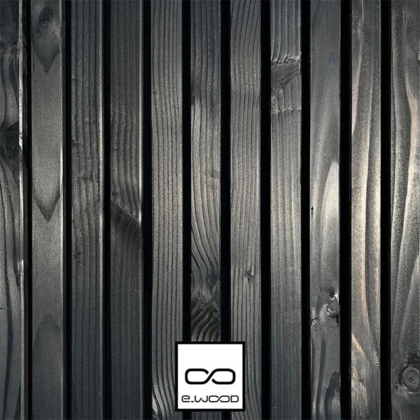 BARDAGE BOIS DOUGLAS CLASSE 3.2 SATURÉ NOIR ABSOLU - KARL 21*45*LONG.DISPONIBLE - Packshot1 img