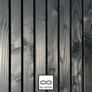 BARDAGE DOUGLAS SATURÉ NOIR ABSOLU - KARL 21*70