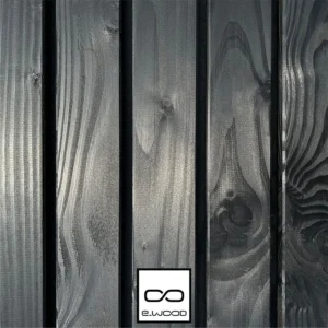 BARDAGE BOIS DOUGLAS CLASSE 3.2 SATURÉ NOIR ABSOLU - KARL 21*70*LONG.DISPONIBLE - Packshot2 img
