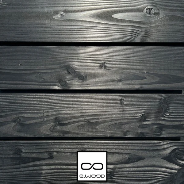 BARDAGE BOIS DOUGLAS CLASSE 3.2 SATURÉ NOIR ABSOLU - KARL 21*140*LONG.DISPONIBLE - Packshot2 img