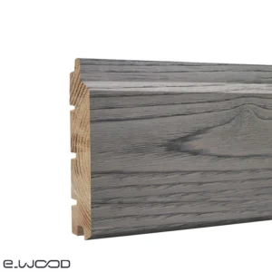 BARDAGE BOIS CHÂTAIGNIER ABOUTÉ CLASSE 4 SATURÉ GRIS GREY CLOUD (VIEUX BOIS) - LARS 20*132*3000 - Zoom img