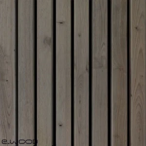 BARDAGE BOIS CHÂTAIGNIER ABOUTÉ CLASSE 4 SATURÉ GRIS GREY CLOUD (VIEUX BOIS) - KARL1 40*40*3000 - Packshot1 img