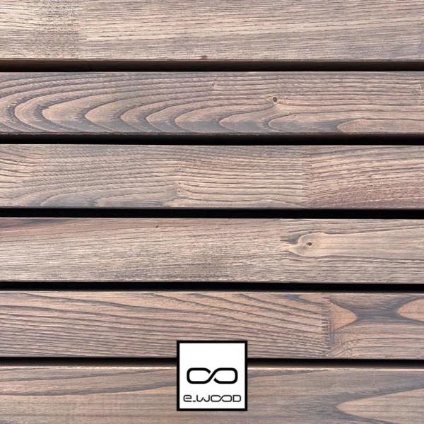 BARDAGE BOIS CHÂTAIGNIER ABOUTÉ CLASSE 4 SATURÉ GRIS SILVER GREY (GRIS) - KARL2 40*70*3000 - Packshot2 img