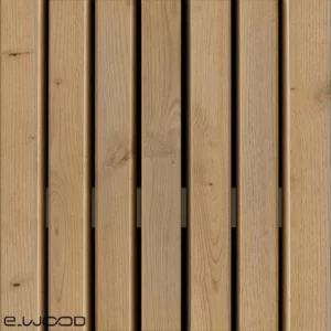 BARDAGE CHÂTAIGNIER ABOUTÉ SATURÉ TON BOIS TEAK - KARL2 40*70*3000