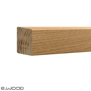 BARDAGE BOIS CHÂTAIGNIER ABOUTÉ CLASSE 4 SATURÉ TON BOIS TEAK - KARL2 40*70*3000 - Zoom img