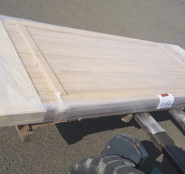 BARDAGE BOIS CHÂTAIGNIER ABOUTÉ CLASSE 4 SATURÉ GRIS GREY CLOUD (VIEUX BOIS) - KARL2 40*70*3000 - Packaging img