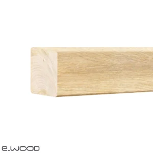 BARDAGE BOIS CHÊNE ABOUTÉ CLASSE 4 NATUREL - KARL2 40*70*3000 - Zoom img