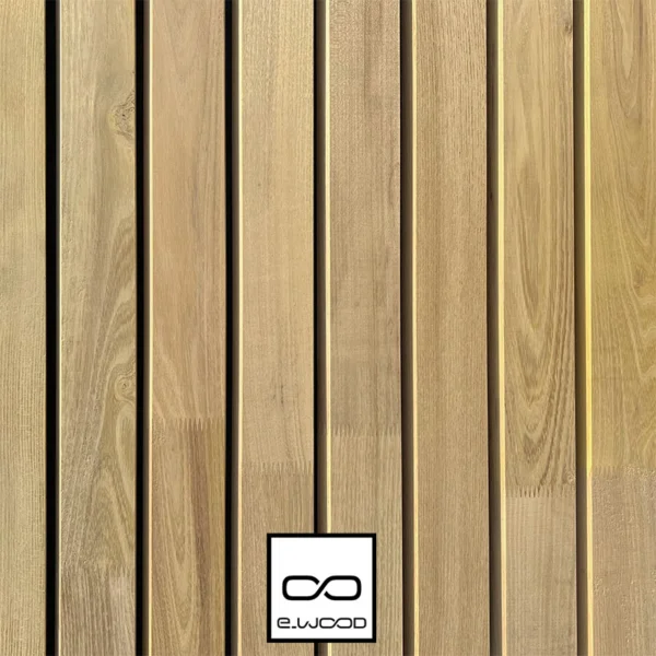 BARDAGE BOIS ROBINIER ABOUTÉ CLASSE 4 NATUREL - SVEN1 21*68*2600 - Packshot2 img