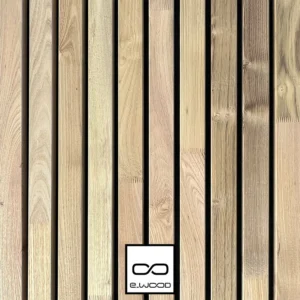 BARDAGE BOIS ROBINIER ABOUTÉ 4 ARRÊTES VIVES CLASSE 4 NATUREL - KARL 21*50*3000 - Packshot2 img