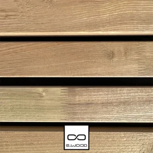 BARDAGE BOIS ROBINIER ABOUTÉ 4 ARRÊTES VIVES CLASSE 4 NATUREL - KARL 21*50*3000 - Zoom img