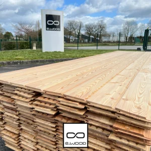 BARDAGE BOIS MÉLÈZE CLASSE 3.2 NATUREL - LARS 21*132*LONG.DISPONIBLE - Packaging img