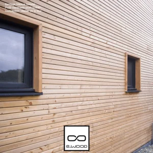 BARDAGE BOIS MÉLÈZE CLASSE 3.2 NATUREL - SVEN1 21*68*LONG.DISPONIBLE - Ambiance1 img