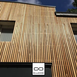 BARDAGE BOIS WESTERN RED CEDAR CLEAR 2 CLASSE 3.2 NATUREL - KARL1 40*40*LONG.DISPONIBLE - Ambiance3 img