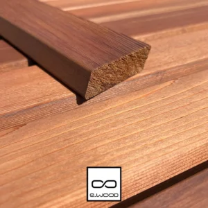 BARDAGE BOIS WESTERN RED CEDAR CLEAR 2 CLASSE 3.2 SATURÉ TON BOIS AMBRÉ (MIEL HONEY) - SVEN1 21*68*LONG.DISPONIBLE - Zoom2 img