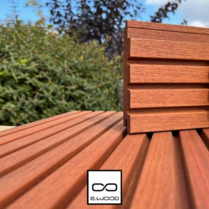 BARDAGE BOIS AYOUS THERMO CLASSE 3.2 SATURÉ TON BOIS ROYAL - KIRSTEN 21*125*LONG.DISPONIBLE - Zoom img