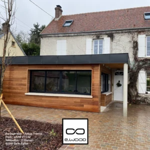 BARDAGE BOIS AYOUS THERMO CLASSE 3.2 - LARS 21*132*LONG.DISPONIBLE - Ambiance1 img