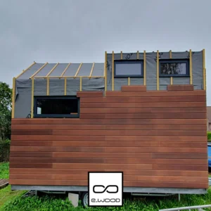 BARDAGE BOIS AYOUS THERMO CLASSE 3.2 - LARS 21*132*LONG.DISPONIBLE - Ambiance5 img