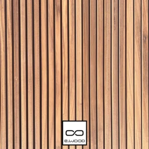 BARDAGE BOIS AYOUS THERMO CLASSE 3.2 SATURÉ TON BOIS TEAK - KIRSTEN 21*125*LONG.DISPONIBLE - Packshot2 img