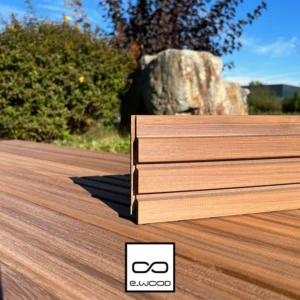BARDAGE BOIS AYOUS THERMO CLASSE 3.2 SATURÉ TON BOIS CLAIR (MÉLÈZE) - KIRSTEN 21*125*LONG.DISPONIBLE - Zoom img