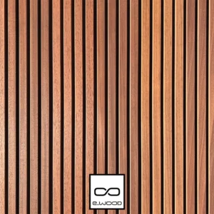 PAREMENT MURAL AYOUS THERMO SATURÉ TON BOIS IPÉ - KIRSTEN 21*125