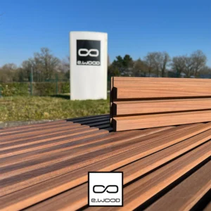 BARDAGE BOIS AYOUS THERMO CLASSE 3.2 SATURÉ TON BOIS AMBRÉ (MIEL HONEY) - AAGE 34*125*LONG.DISPONIBLE - Zoom img